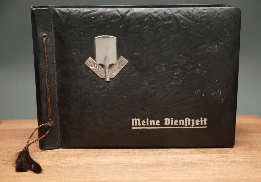  German Soldier's Service Photo Album, WWII Era