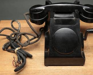 WWII German Field Telephone, Dated 1943