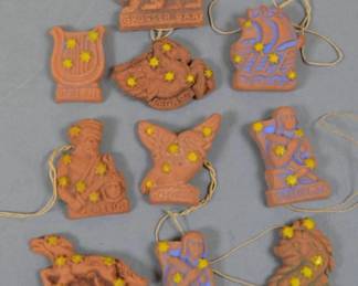 WHW 1937-38 Terra Cotta Constellation Tokens, 10