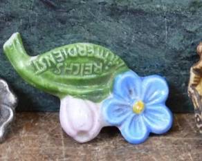 WWII German WHW Badges, Porcelain, Metal (5)