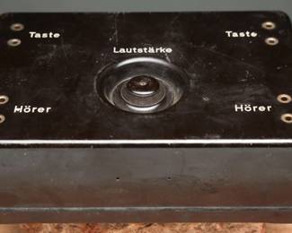 Siemens & Halske German Bakelite Dual Morse