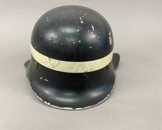 German M34 Feuerschutzpolizei Fire Police Helmet