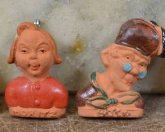 WWII German WHW Meissen Terracotta Wilhelm Busch