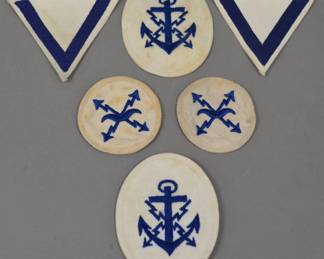 WWII German Kriegsmarine White Insignia (6)
