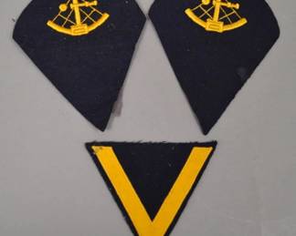 Kriegsmarine Navigation Specialist Insignia Set
