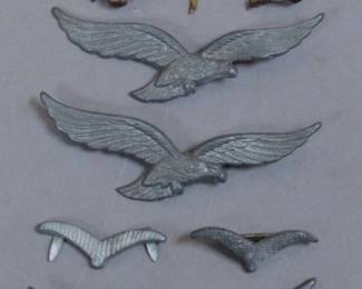 Original WWII German Luftwaffe Visor Cap Eagle &