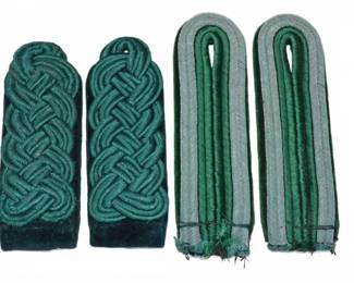 German Forestry Service Insignia Shoulder Boards