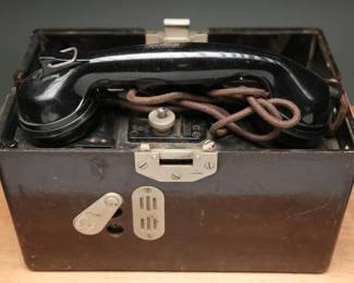 German Feldfernsprecher 33 Field Telephone 1941-2