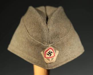 WWII German RAD Enlisted Side Cap