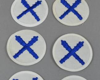 Kriegsmarine summer coast artillery badges (8)