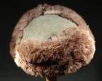 German WWII Era Fur and Wool Winter Hat