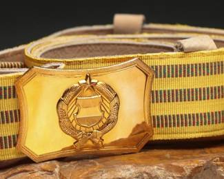 Cold War East German NVA Officer's Parade Belt