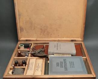 WWII RLB Air-Raid Medical Chest - Large & Full