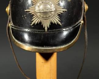 German Vulcan Werft Fire Brigade Helmet