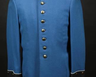 Vintage Blue Ceremonial or Band Tunic