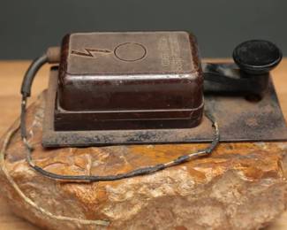 German WW2 Bakelite Morse Key Baumuster T1