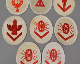 WWII Kriegsmarine Specialty Patches Lot (8)