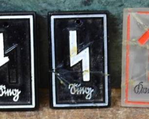 WWII German WHW Runic Donation Token Pendants (7)