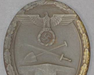 WWII German West Wall Medal Set
