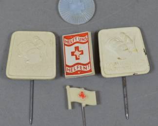 WHW and NSV Social Welfare Charity Badges (5)