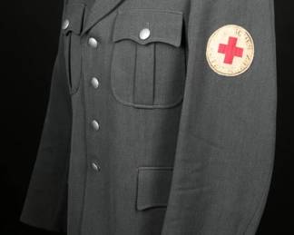 West German DRK Service Tunic, 1970s–1980s