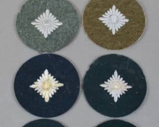 WWII German Sleeve Badges Grouping (8)