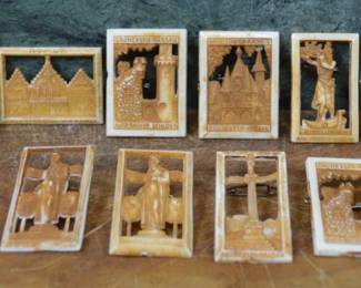 WHW Gau Hessen-Nassau Landmark Badges (10)