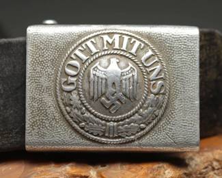 WWII German Hitler Youth Belt and Buckle