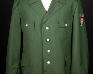 Post-War West German Polizei Service Tunic