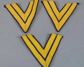 Kriegsmarine Sleeve Chevron Rank Insignia Group