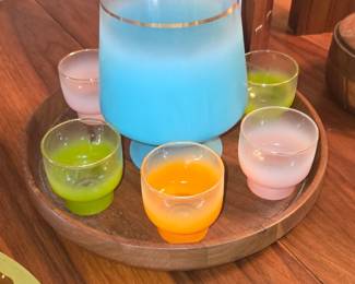 Blendo Hombre pitcher & glasses