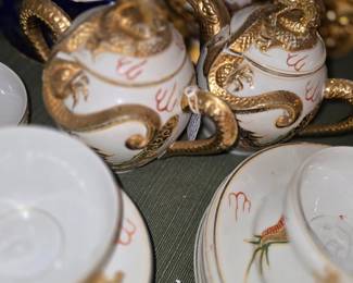 Kutani Moriage Dragonware