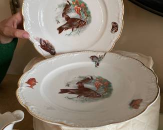 Dinner Plates with Fish Transfer - Very Special
