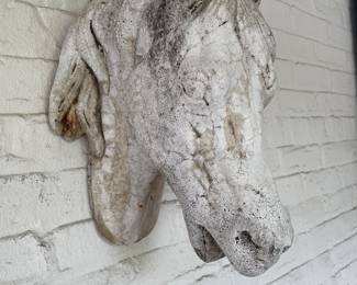 Cement Vintage Horse head