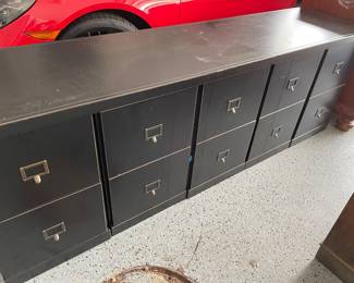 Solid Wood - Ballard  5 Cabniet Filing Unit with Top - Great for office! 