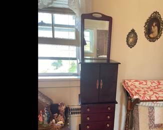 Jewelry Cabinet $50