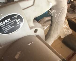 Klutch Double Auger Mortar Mixer – 2.2 HP Heavy-Duty Electric Mixer