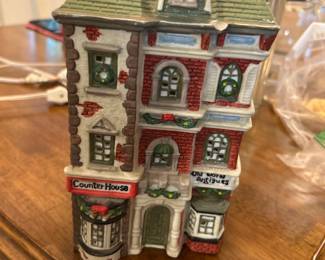 Christmas village house