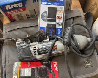 Dremel Multi-Max Oscillating Multi-Tool with Blades & Case