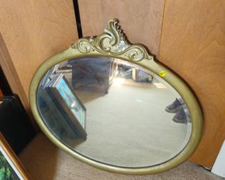 $10 oval mirror
