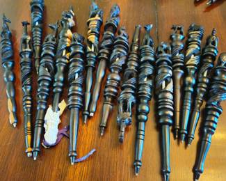 wood card pens $1.00 each