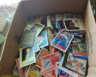$10 box of baseball cards
