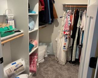 Clothes & Brand New Bedding