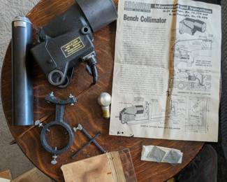 Army Air Force Bench Collimator