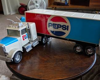 Pepsi toy semi truck
