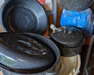 Spatterware Pans