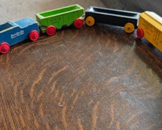 Wooden Pull toy Train