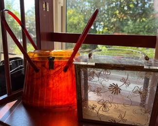 Vintage Lucite Box Purses