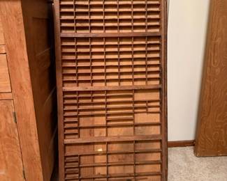 Antique Typeset Trays - multiple