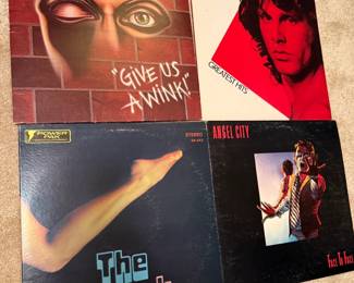 Vintage Rock Albums Vinyl
